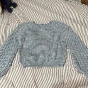 Altar’d state cropped knit sweater